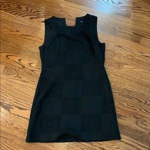 Madewell Black Patterned Dress